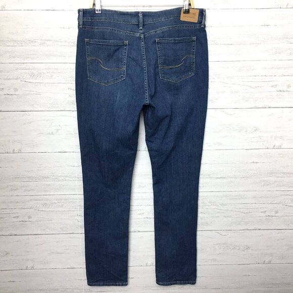 Levi's Signature Women's Jeans Straight Leg Mid Rise size 16L length 34" - Picture 2 of 9